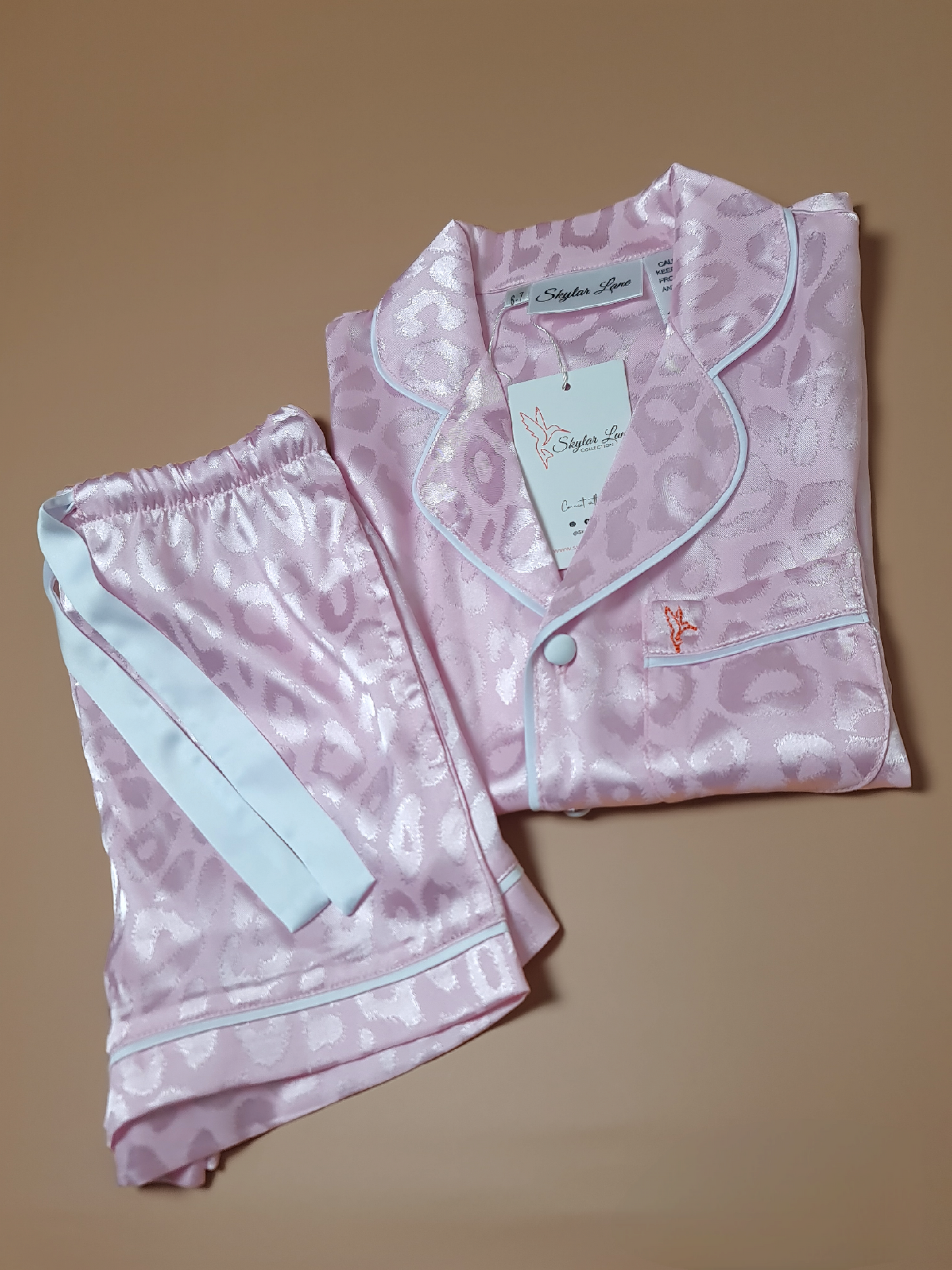 *Clearance* Children's Pink Leopard Set