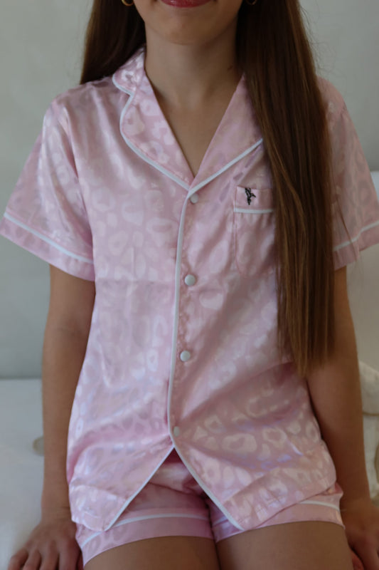 *Clearance* Children's Pink Leopard Set