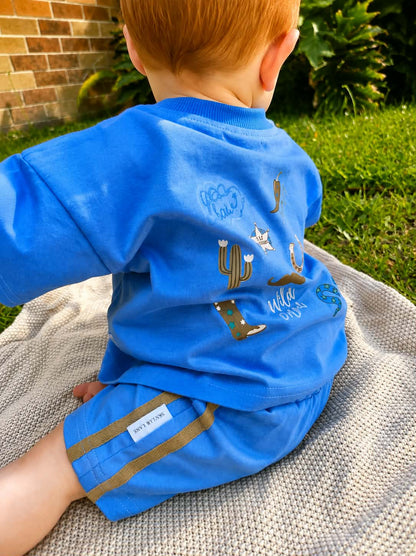 Cowboys Oversized Tee and Short Set
