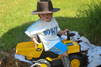 Howdy Cowboy Oversized Boys Tee SkylarLane